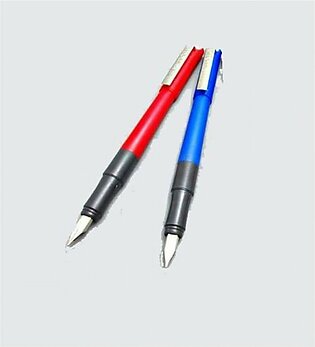 SubKuch Fountain Pen Blue & Red Pack Of 2 (UP-0563)