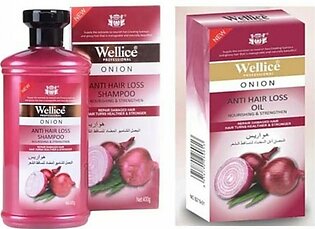 Wellice Onion Anti Hair loss Shampoo & Oil
