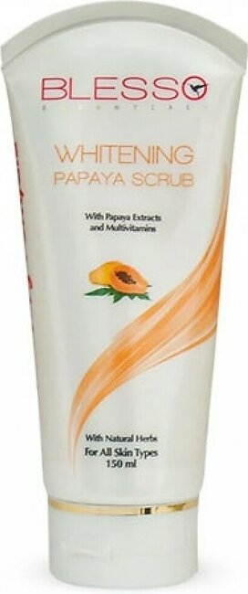 Blesso Whitening Papaya Scrub - 150ml