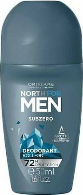 Oriflame Subzero Deodorant Roll On For Man 50ml