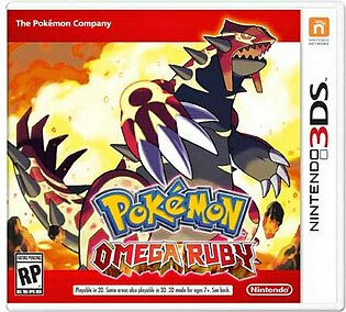 Pokemon Omega Ruby Game For Nintendo 3DS