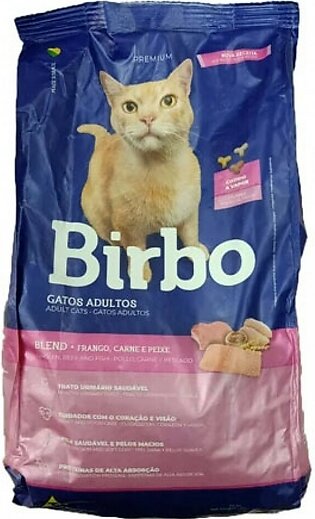 Birbo Chicken Beef And Fish Adult Cat Food 7KG