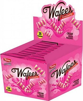 The House Of Confectionery Forno Strawbarry Wafees Pack Of 24