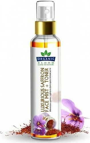 Organic Bloom Luxurious Saffron Face Toner 120ml