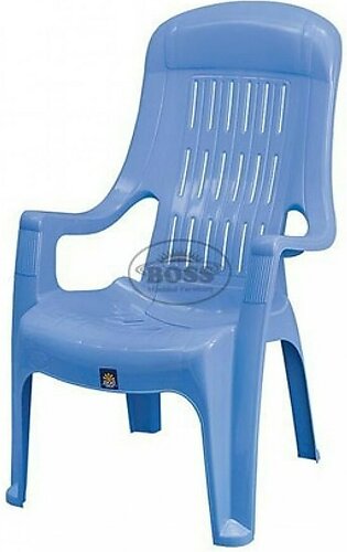 Boss Full Plastic High Back Easy Chair (BP-625-BLU)