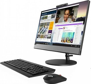 Lenovo V50A 23.8" Core i7 10th Gen 8GB 1TB HDD 2GB Radeon 625 All in One Touch PC Black - Official Warranty