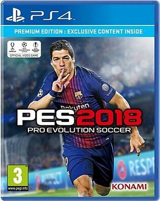 PES 2018 Game For PS4