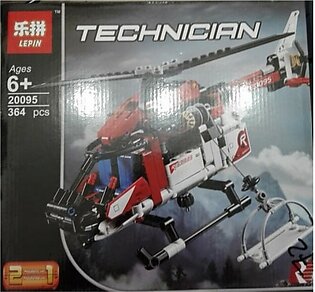 ToysRus 2-in-1 Fighter Plane Lego Blocks - 364pcs