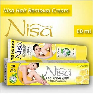 Nisa Hair Removal Cream Lemon 60ml