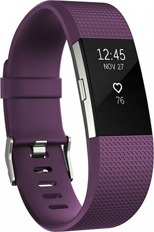 Fitbit Charge 2 HR Fitness Wristband Plum