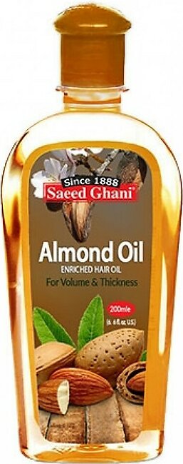 Saeed Ghani Non Sticky Almond Oil 200ml