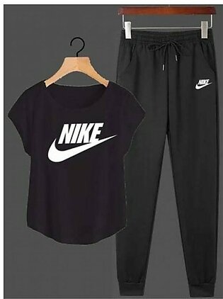 Jafri's Store Nike Printed Track Suit For Men Black (0393)