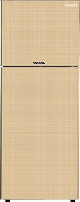 Waves Vista Freezer-On-Top Refrigerator Beige 8 Cu Ft (WR-3090)
