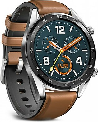 Huawei Watch GT Smartwatch Saddle Brown Leather Silicon