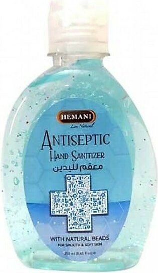 Hemani Anti-Septic Hand Sanitizer With Natural Beads 250ml