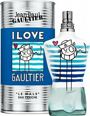 Jean Paul Gaultier I Love Gaultier Le Male Eau Fraiche Eau De Toilette For Men 125ML