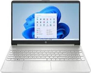 HP 15.6" Core i3 12th Gen 4GB 256GB SSD Laptop Natural Silver (15s-FQ5096TU)