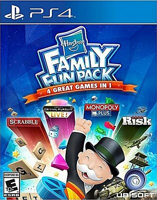 Hasbro Family Fun Pack 4 Games-in-1 For PS4