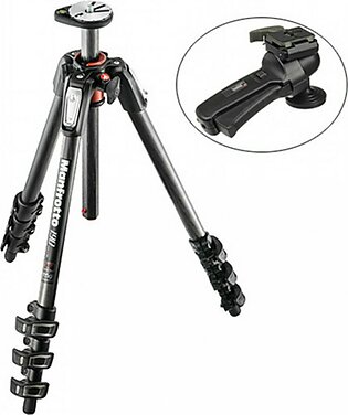 Manfrotto Carbon Fiber Tripod Kit with Grip Ball Head RC2 Release (MT190CXPRO4)