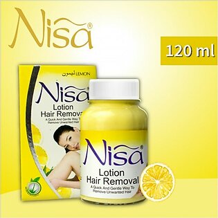 Nisa Hair Removal Lotion Lemon 120ml