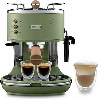 Delonghi Icona Vintage Pump Espresso Coffee Machine (ECOV311.GR)