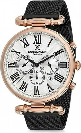 Daniel Klein Analog Men's Watch Black (DK12148-6)