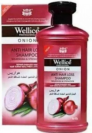 Wellice Onion Anti Hair Loss Shampoo - 400gm
