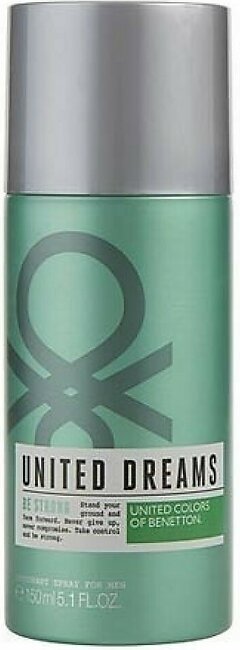 Benetton United Dreams Be Strong Deodorant Spray For Men 150ml