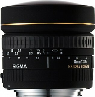 Sigma 8mm f/3.5 EX DG Circular Fisheye Lens For Canon