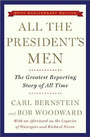 All the President's Men Book Reissue Edition