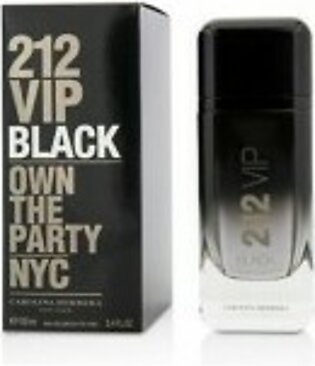 Carolina Herrera 212 VIP Black Own The Party NYC Eau De Parfum For Men 100ML