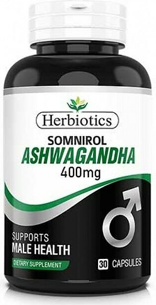 Herbiotics Somnirol Ashwagandha For Men - 30 Capsules