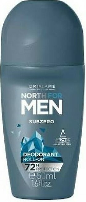 Oriflame North For Men Subzero Deodorant Roll-on