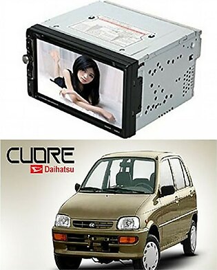 Al Ghafoor Car Double Din Multimedia DVD Player For Daihatsu Coure