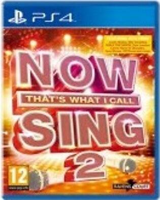 Now That's What I Call Sing 2 Game For PS4