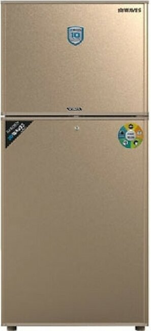 Waves Vista Freezer On Top Refrigerator 16 Cu ft Golden (WR-320)