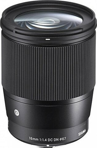 Sigma 16mm f/1.4 DC DN Contemporary Lens For Sony E