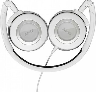 AKG K 430 Foldable Mini On Ear Headphones White