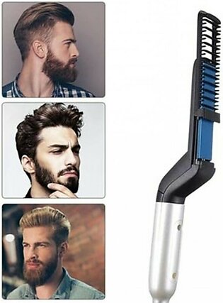 F.A Communications Hair & Beard Straightener Comb For Men