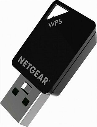 Netgear AC600 Dual-Band WiFi USB Mini Adapter Black (A6100-10000S)
