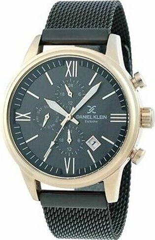 Daniel Klein Multifunction Men's Watch Black (DK112259-3)