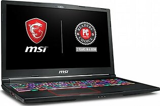 MSI GE63 Raider RGB-010 15.6" Core i7 8th Gen GeForce GTX 1070 Gaming Laptop