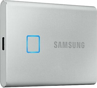 Samsung T7 Touch 1TB Portable SSD USB 3.2 Silver (MU-PC1T0S/WW)