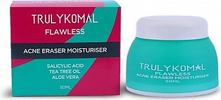 Truly Komal Flawless Acne Eraser Moisturizer Cream 50ml