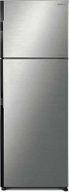Hitachi Freezer-On-Top Refrigerator 10 Cu.Ft (RH350P7MS-BSL)