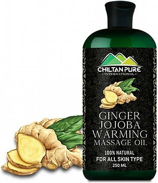 Chiltan Pure Ginger Jojoba Warming Massage Oil - 250ml