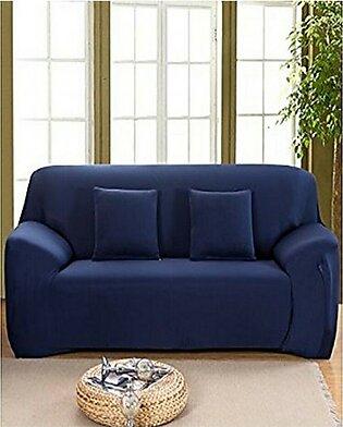 K-Linen 5 Seater Sofa Cover - Navy Blue