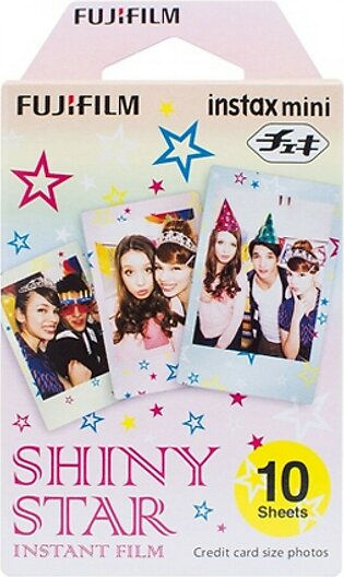 Fujifilm Instax Mini Shiny Star Instant Film 10 Photos Pack