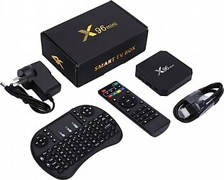 Cool Boy Mart AirMouse Keyboard With X96 Mini 4K Andriod TV Box
