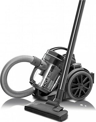 Black & Decker Canister Vacuum Cleaner Black (VM1480)